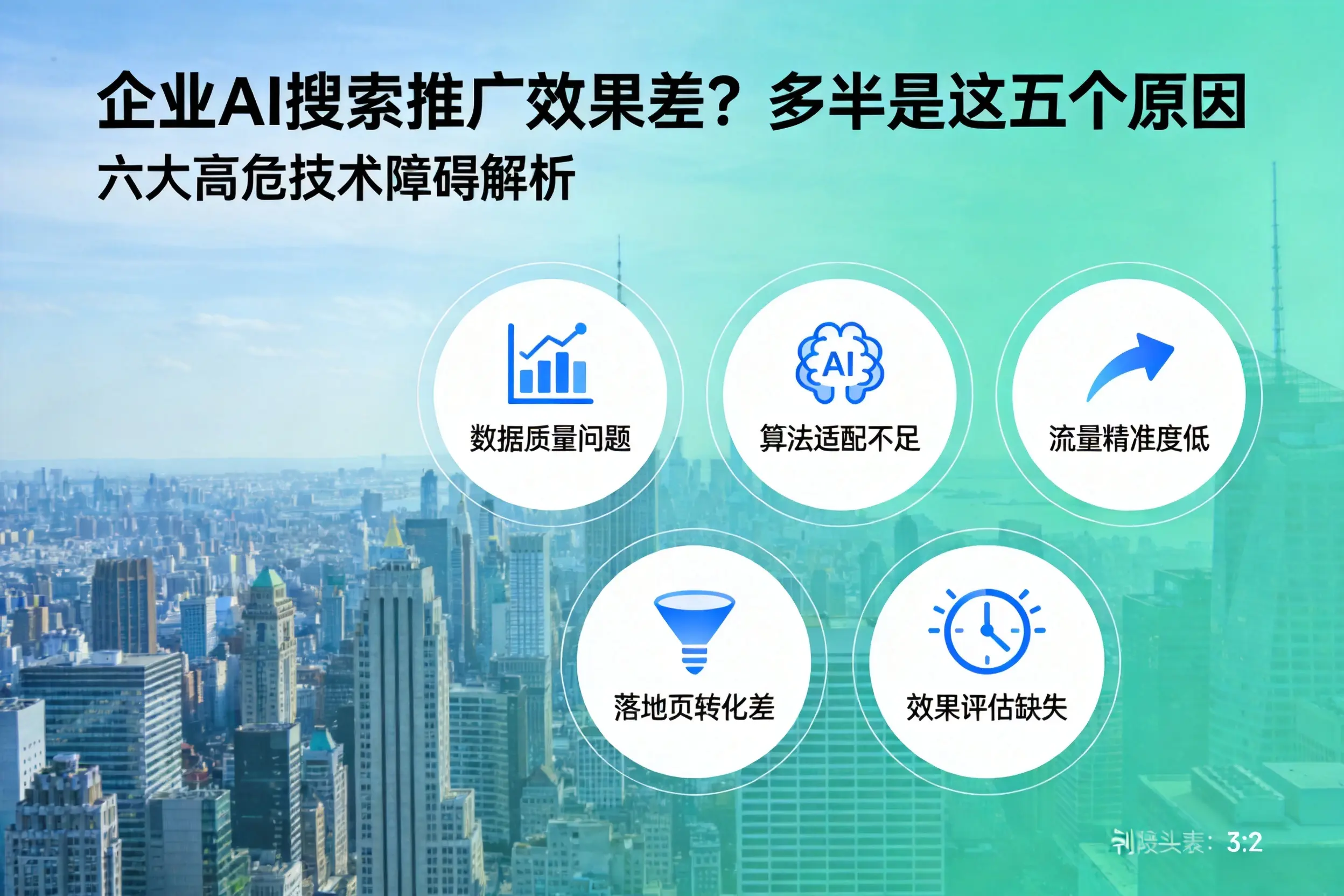 保康企业AI搜索推广效果差?多半是这五个原因